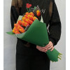 Buy a bouquet of orange tulips