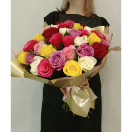 Bouquet of 51 mixed roses
