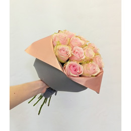 Букет розовых роз Милота