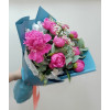 Bouquet with peonies Fragrance of summer