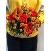 Flowers in a box Orange mood
