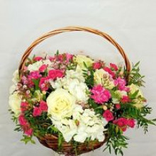 Flowers in the basket