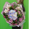 Bouquet with hydrangea Lavender wind