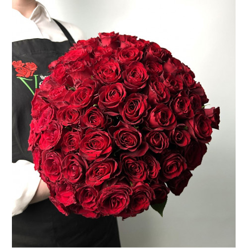 Bouquet of 51 red roses